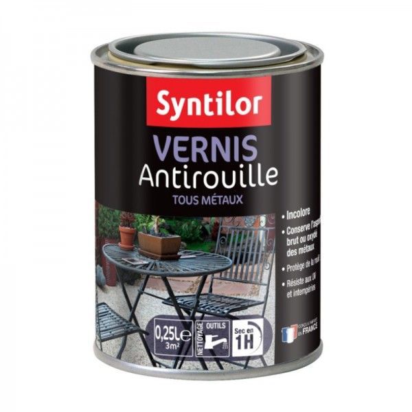 Syntilor Vernis Metaux Anti Rouille .Βερνίκι Άχρωμο .