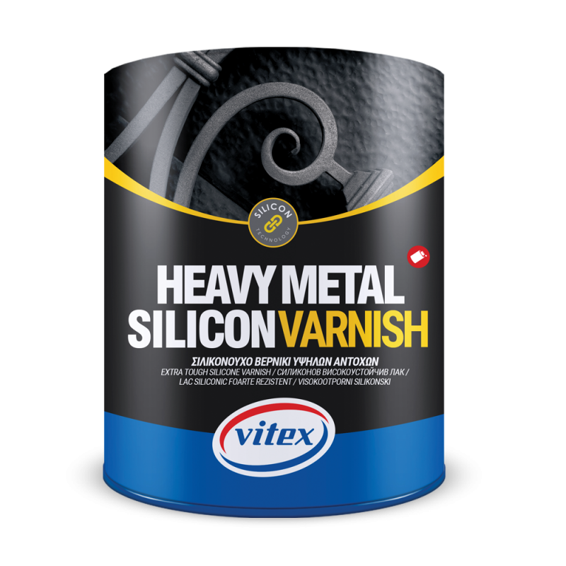 HEAVY METAL SILICONE VARNISH . ΣΙΛΙΚΟΝΟΥΧΟ ΑΝΤΙΣΚΩΡΙΑΚΟ ΒΕΡΝΙΚΙ ΔΙΑΛΥΤΗ ΥΨΗΛΩΝ ΑΝΤΟΧΩΝ .