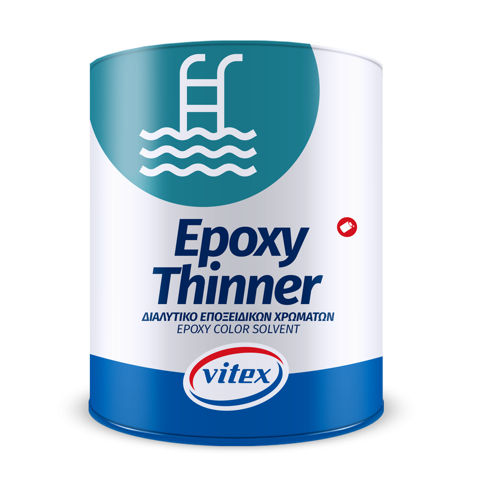 EPOXY THINNER . ΔΙΑΛΥΤΙΚΟ ΕΠΟΞΕΙΔΙΚΩΝ ΧΡΩΜΑΤΩΝ . 750ml