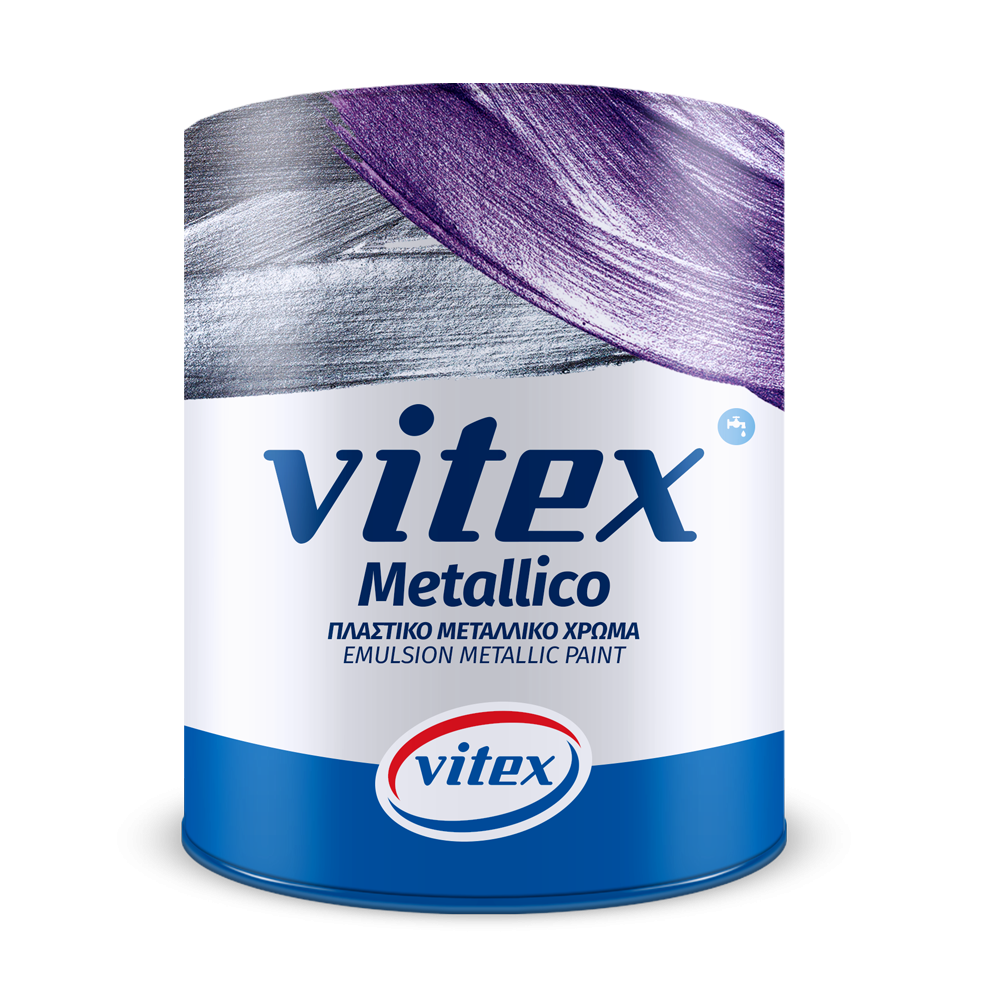 VITEX METALLICO . ΥΔΑΤΟΔΙΑΛΥΤΟ ΜΕΤΑΛΛΙΚΟ ΧΡΩΜΑ  . 