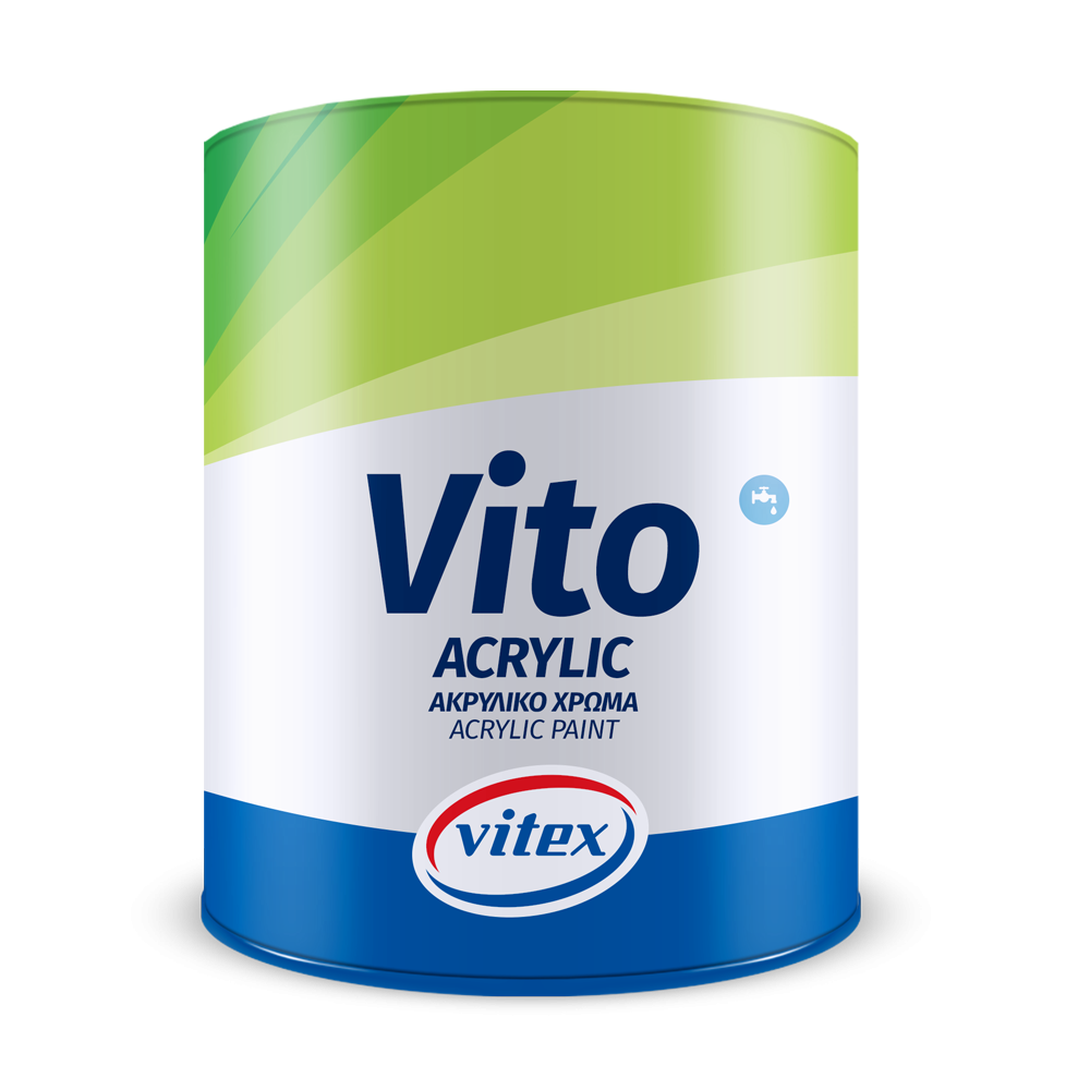 VITO ACRYLIC VITEX . ΑΚΡΥΛΙΚΟ ΧΡΩΜΑ . 