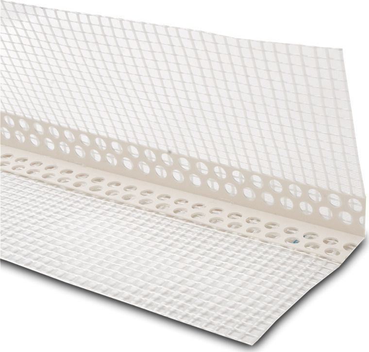 PVC ΓΩΝΙΟΚΡΑΝΟ ΜΕ ΥΑΛΟΠΛΕΓΜΑ AQUAPANEL 100x100x2500mm