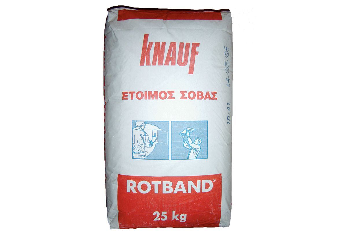 ΕΤΟΙΜΟΣ ΣΟΒΑΣ KNAUF ROTBAND 25KG