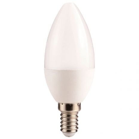 Λάμπα LED E14 Κερί SMD 6.5W Λευκό 6400K