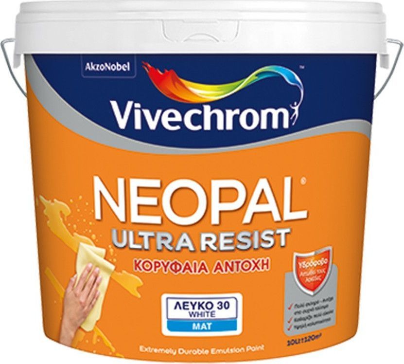 Vivechrom Neopal Ultra Resist .ΠΛΕΝΟΜΕΝΟ ΧΡΩΜΑ ΕΣΩΤΕΡΙΚΟΥ ΧΩΡΟΥ . 