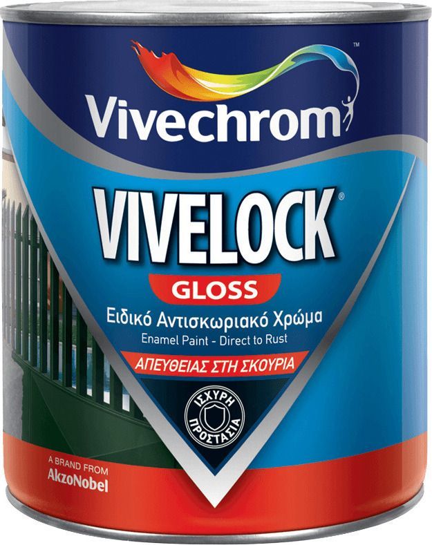 VIVELOCK GLOSS .ΓΥΑΛΙΣΤΕΡΟ ΑΝΤΙΣΚΩΡΙΑΚΟ ΧΡΩΜΑ . 750 ml
